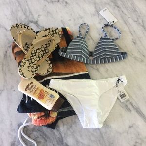 Onia bikini top and bottom